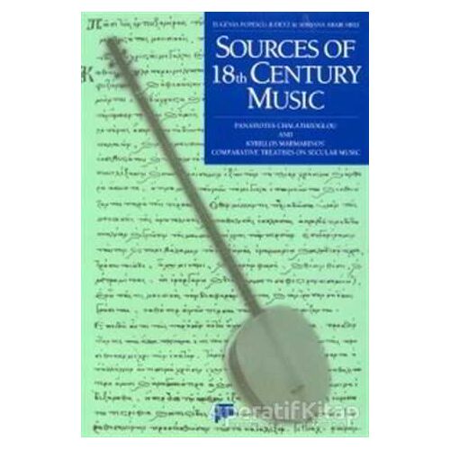 Sources Of 18th Century Music - Adriana Ababi Sırlı - Pan Yayıncılık