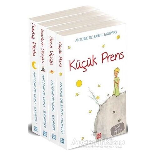 Küçük Prens Set (4 Kitap Takım) - Antoine de Saint-Exupery - Dokuz Çocuk