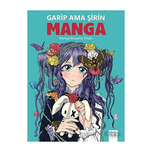Garip Ama Şirin Manga - Manga Boyama Kitabı - Bia Melo - 1001 Çiçek Kitaplar