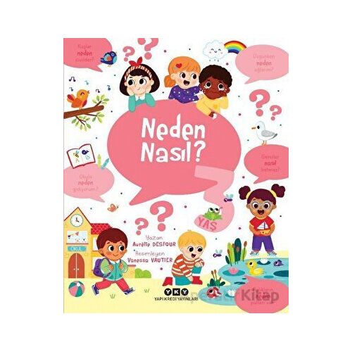 Neden Nasıl? - 3 Yaş - Aurelie Desfour - Yapı Kredi Yayınları