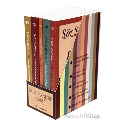Dale Carnegie Seti (5 Kitap) - Dale Carnegie - Epsilon Yayınevi
