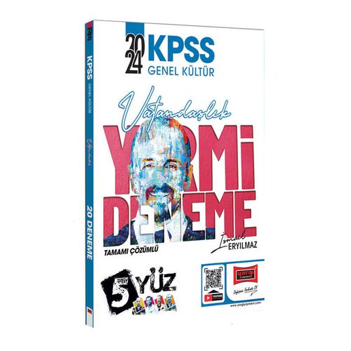 Yargı 2024 KPSS 5Yüz Ekibi Vatandaşlık Tamamı Çözümlü 15 Deneme