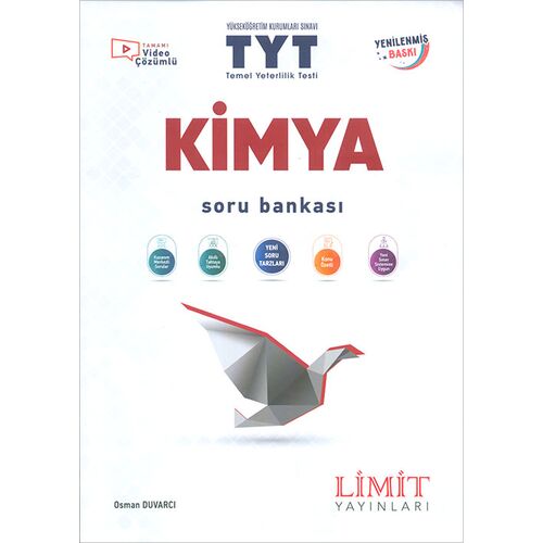 TYT Kimya Soru Bankası Limit Yayınları