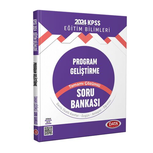 Data Yayınları 2024 KPSS Program Geliştirme Çözümlü Soru Bankası
