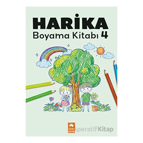 Harika Boyama Kitabı 4 - Kolektif - Eksik Parça Yayınları