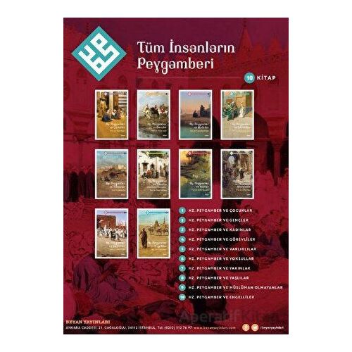 Tüm İnsanların Peygamberi Serisi (10 Kitap) - Adem Apak - Beyan Yayınları
