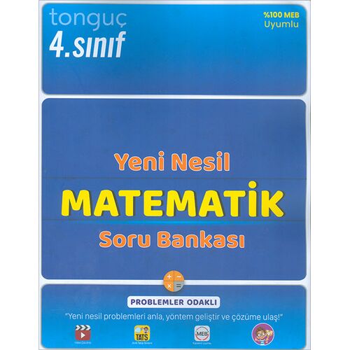 Tonguç 4.Sınıf Yeni Nesil Matematik Soru Bankası