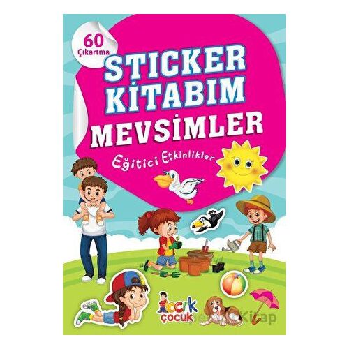 Mevsimler - Sticker Kitabım - Kolektif - Bıcırık Yayınları