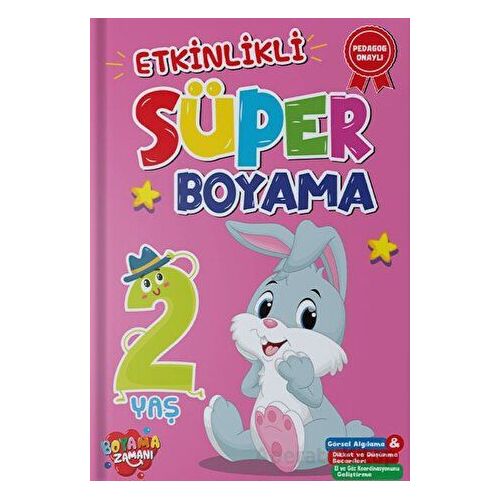 Etkinlikli Süper Boyama 2 Yaş Boyama Zamanı