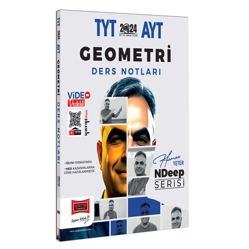 Yargı Yayınları 2024 NDeep Serisi TYT-AYT Geometri Ders Notları