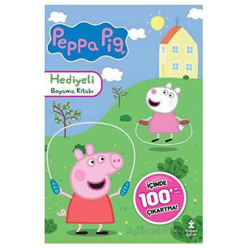 Peppa Pig 100+ Çıkartma Hediyeli Boyama Kitabı - Kolektif - Doğan Çocuk