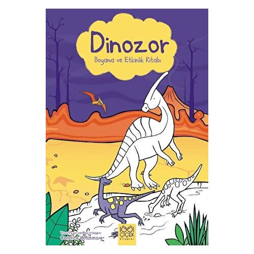 Dinozor Boyama ve Etkinlik Kitabı - Simon Tudhope - 1001 Çiçek Kitaplar