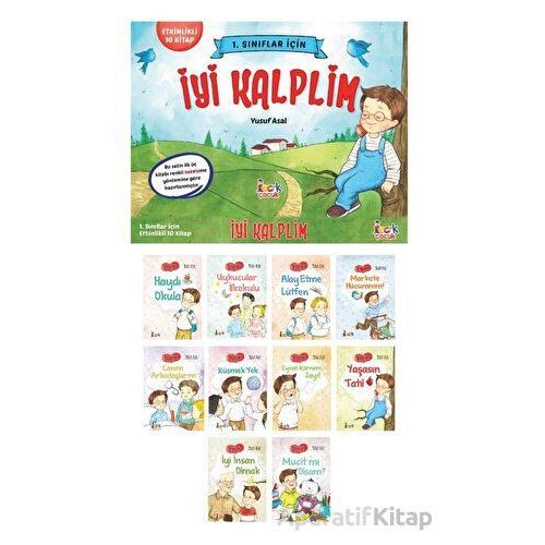 İyi Kalplim (10 Kitap) - Yusuf Asal - Bıcırık Yayınları