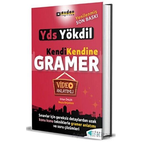 YDS YÖKDİL Kendi Kendine Gramer - Erkan Önler