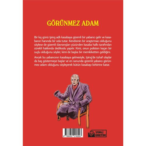 Görünmez Adam - H.G. Wells - Aperatif Kitap Yayınları