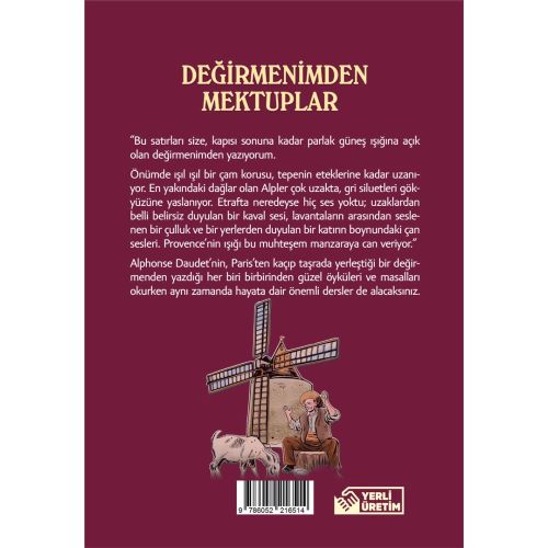 Değirmenimden Mektuplar - Alphonse Daudet - Aperatif Kitap Yayınları