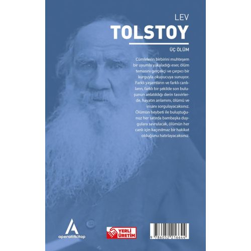 Üç Ölüm - Tolstoy - Aperatif Kitap Dünya Klasikleri