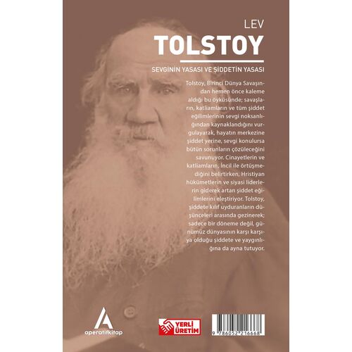 Sevginin Yasası ve Şiddetin Yasası - Tolstoy - Aperatif Kitap Dünya Klasikleri