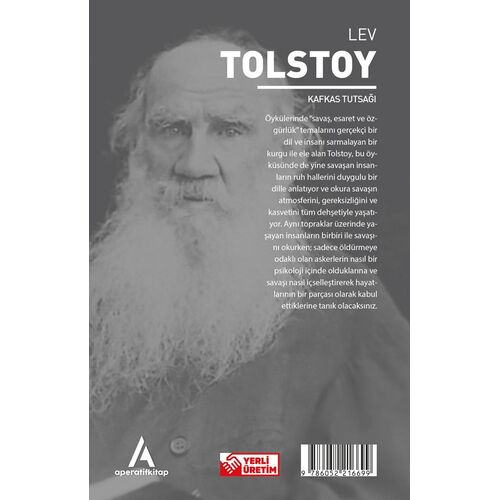 Kafkas Tutsağı - Tolstoy - Aperatif Kitap Dünya Klasikleri