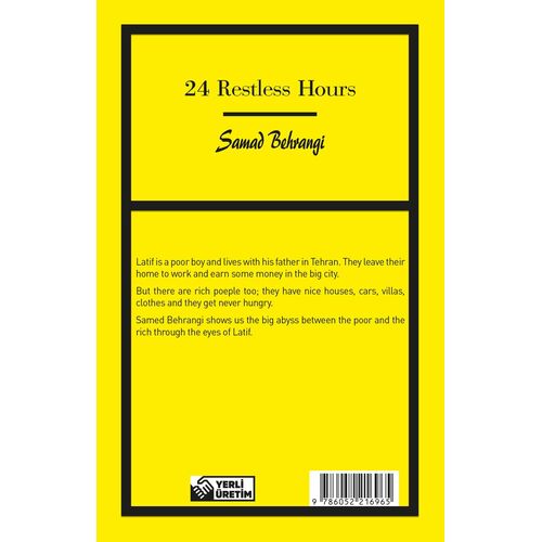 24 Restless Hours - Samad Behrangi (Stage-1) Aperatif Kitap