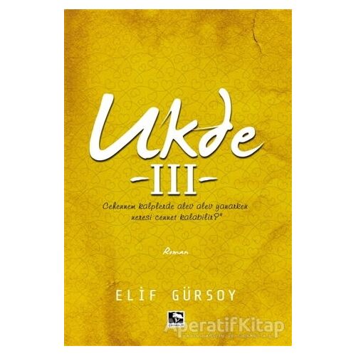 Ukde 3 - Elif Gürsoy - Çınaraltı Yayınları