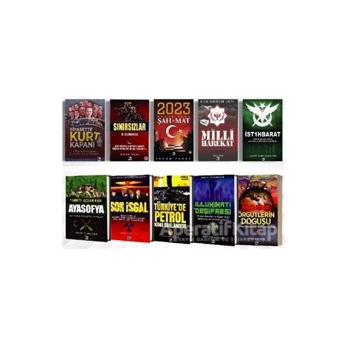 Hazine Seti (10 Kitap Takım) - Şevki Karabekiroğlu - Çınaraltı Yayınları