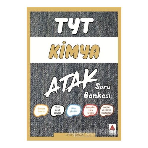 TYT Kimya Atak Soru Bankası - Kutluğ Topcan - Delta Kültür Yayınevi