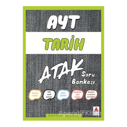 AYT Tarih Atak Soru Bankası - Serkan Küçük - Delta Kültür Yayınevi