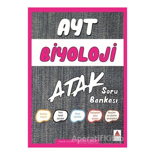 AYT Biyoloji Atak Soru Bankası - Umur Uludağ - Delta Kültür Yayınevi