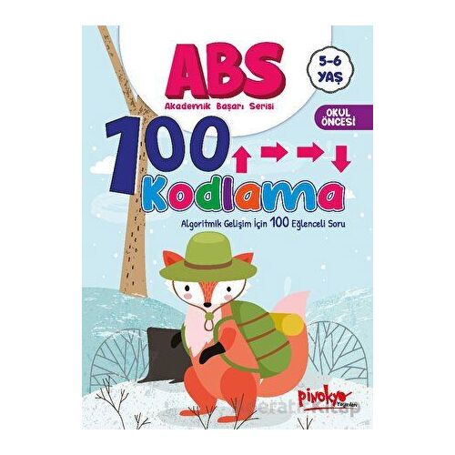 ABS 5-6 Yaş 100 Kodlama - Buçe Dayı - Pinokyo Yayınları