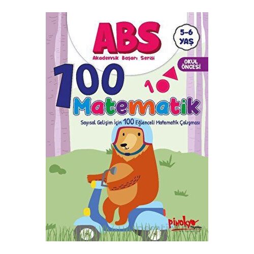 ABS 5-6 Yaş 100 Matematik - Buçe Dayı - Pinokyo Yayınları