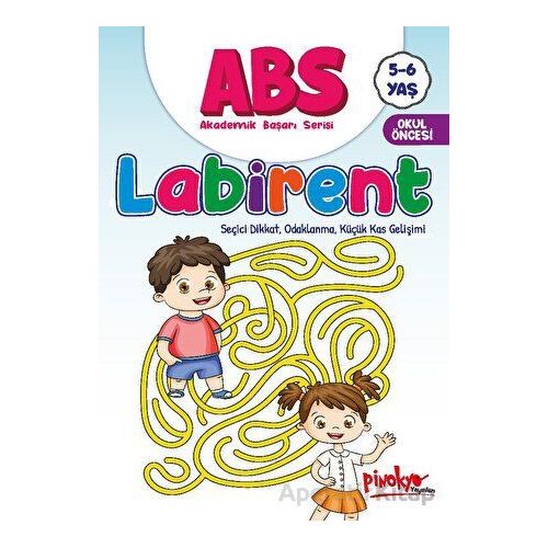 ABS 5-6 Yaş Labirent - Buçe Dayı - Pinokyo Yayınları