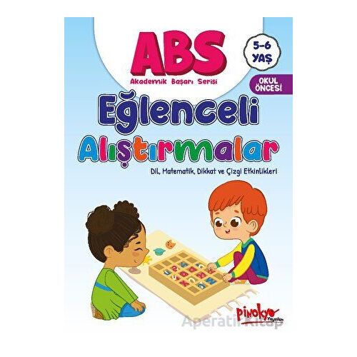 ABS 5-6 Yaş Eğlenceli Alıştırmalar - Buçe Dayı - Pinokyo Yayınları