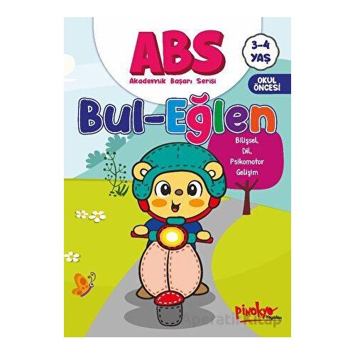 ABS 3-4 Yaş Bul-Eğlen - Buçe Dayı - Pinokyo Yayınları