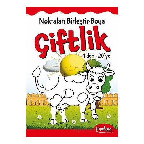 Noktaları Birleştir-Boya Çiftlik-1’den 20’ye - Buçe Dayı - Pinokyo Yayınları