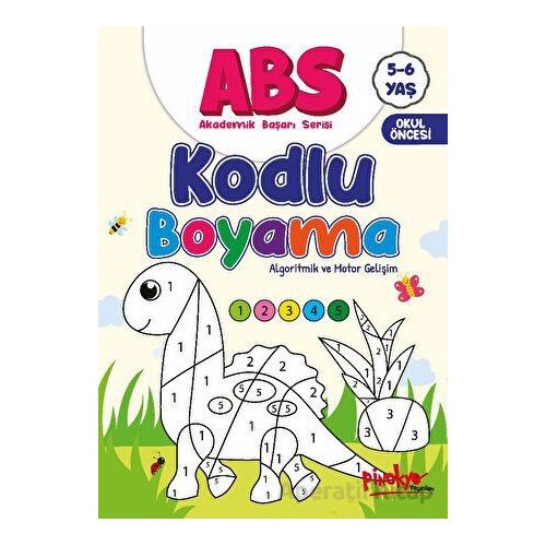 ABS 5-6 Yaş Kodlu Boyama - Buçe Dayı - Pinokyo Yayınları