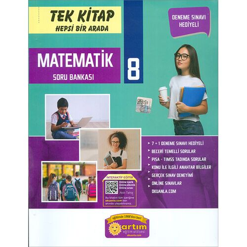 Artım Yayınları 8. Sınıf Matematik Soru Bankası