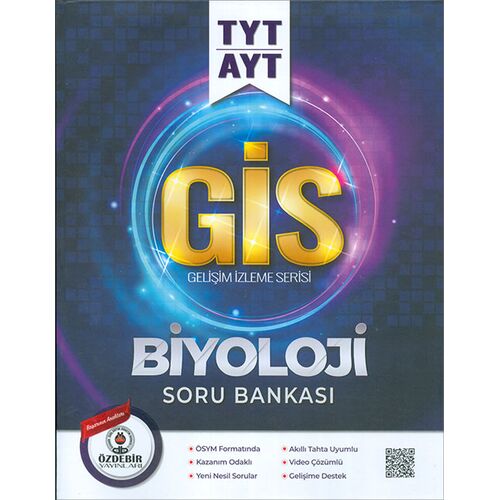 TYT AYT Biyoloji GİS Soru Bankası Özdebir Yayınları