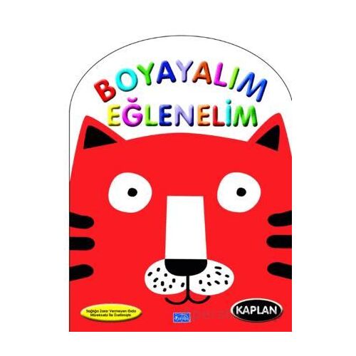 Boyayalım Eğlenelim Kaplan - Kolektif - Parıltı Yayınları