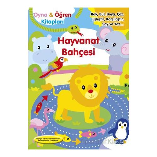 Oyna Öğren Hayvanat Bahçesi - Kolektif - Parıltı Yayınları