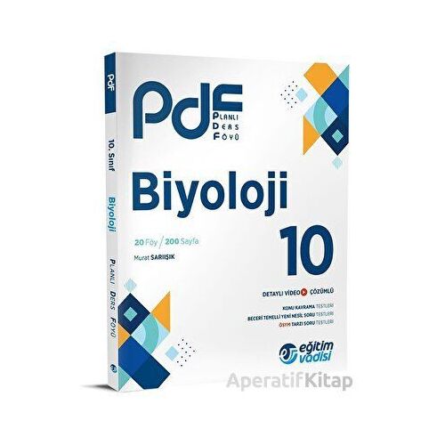 Eğitim Vadisi 10.Sınıf Biyoloji PDF