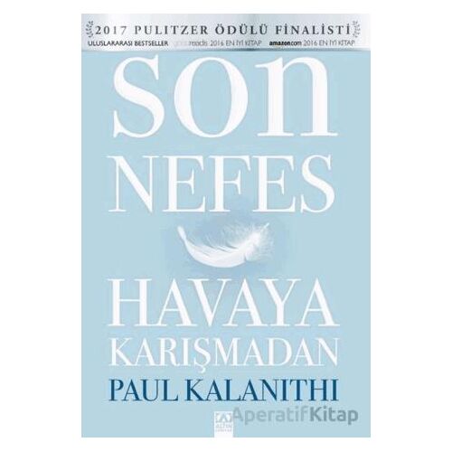 Son Nefes - Paul Kalanithi - Altın Kitaplar