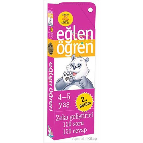 Eğlen Öğren 2. Bölüm 4 5 Yaş Dstil Tasarım