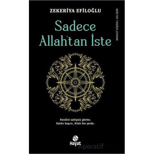 Sadece Allah’tan İste - Zekeriya Efiloğlu - Hayat Yayınları