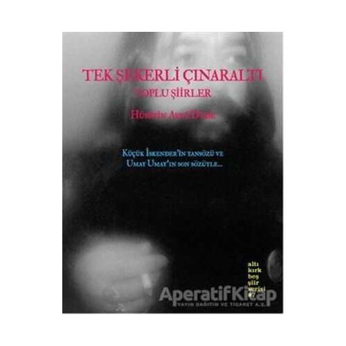 Tek Şekerli Çınaraltı - Hüseyin Avni Dede - Altıkırkbeş Yayınları
