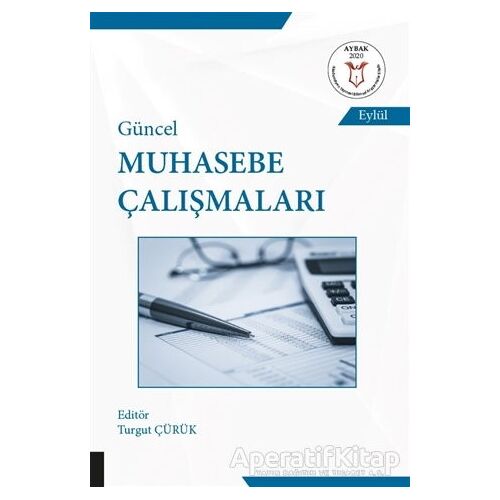 Güncel Muhasebe Çalışmaları - Turgut Çürük - Akademisyen Kitabevi