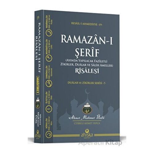 Ramazan-ı Şerif Risalesi - Ahmet Mahmut Ünlü - Ahıska Yayınevi