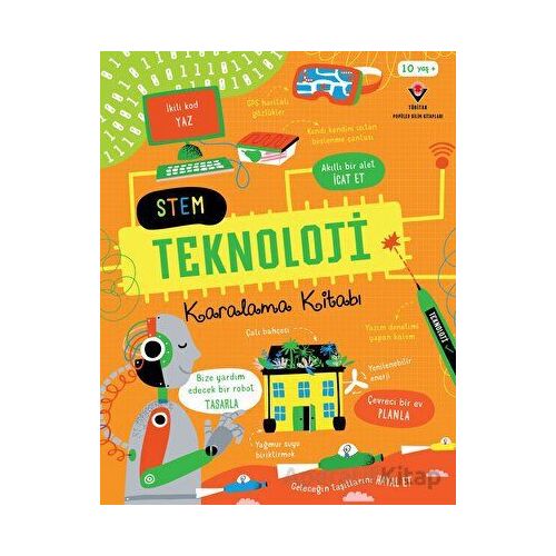STEM Teknoloji Karalama Kitabı - Tom Mumbray - TÜBİTAK Yayınları