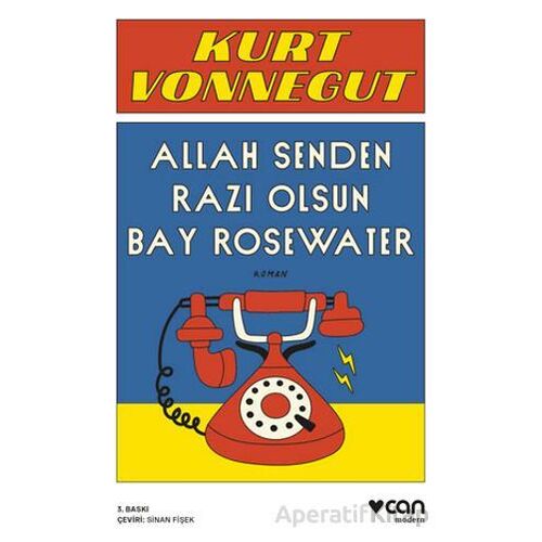 Allah Senden Razı Olsun Bay Rosewater - Kurt Vonnegut - Can Yayınları