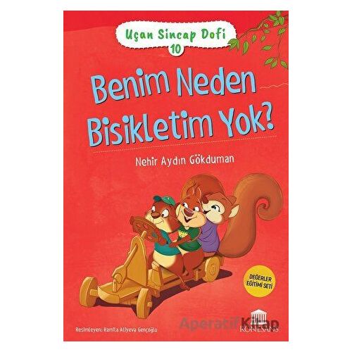 Uçan Sincap Dofi 10 Benim Neden Bisikletim Yok? - Nehir Aydın Gökduman - Rönesans Yayınları